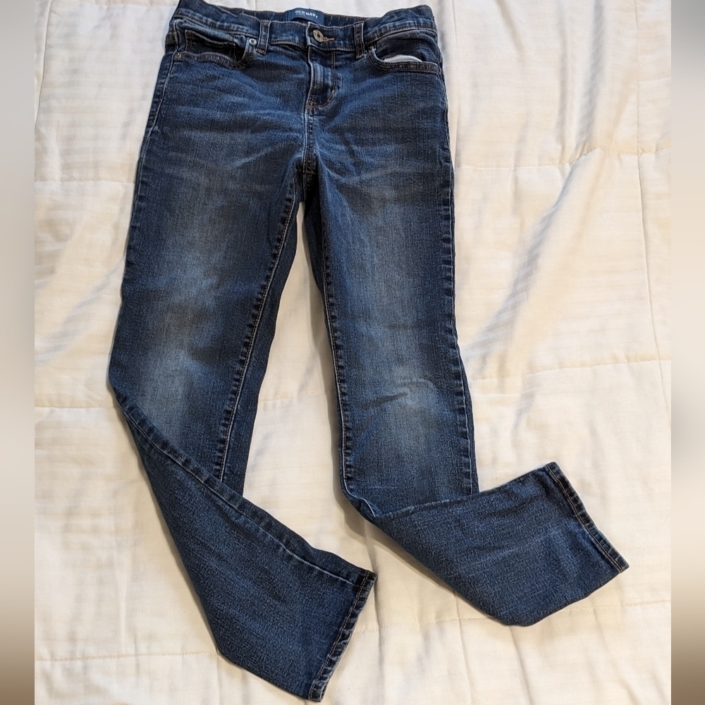 Old Navy karate straight slim leg jeans size 14 regular